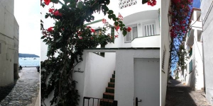 L'établissement Es Portitxó de Cadaqués propose une terrasse meublée avec vue sur la mer et sur la ville. Situé à Cadaqués, cet appartement plein de charme se trouve à 700 mètres de la maison de Salvador Dalí.